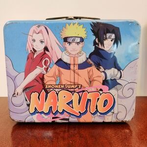 Naruto 2005 Vintage Metal Lunchbox